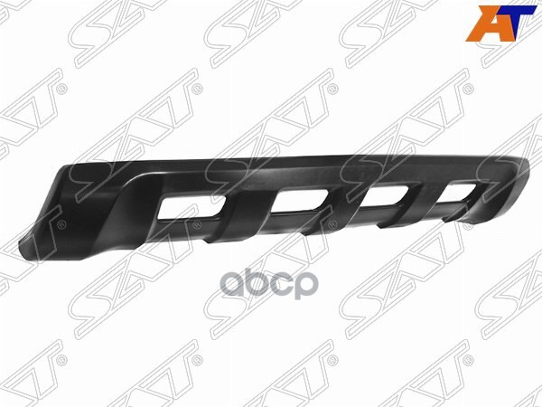 Накладка бампера Mitsubishi Pajero Sport 16-21 (Спереди) Sat арт. ST-MBS3-000P-0