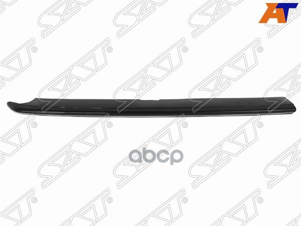 Молдинг бампера Mitsubishi Lancer 05-10 (Спереди/ Слева) Sat арт. ST-MBW4-000M-2