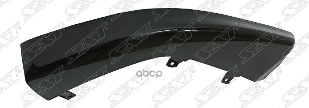 Спойлер бампера Mitsubishi Lancer 07-15 (Спереди/ Справа) Sat арт. ST-MBW5-000S-1