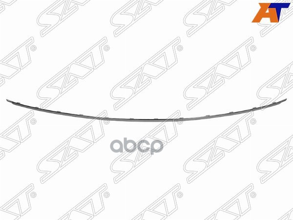 Молдинг Бампера Mercedes-Benz E-Class 09-13 (Сзади/ По Центру) Sat арт. ST-MD09-087M-0