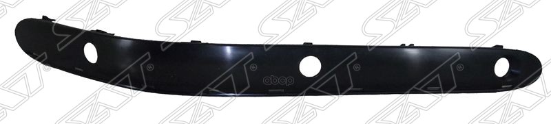 Накладка бампера Mercedes-Benz S-Class 98-02 (Спереди/ Слева/ Под сонары(парктроники)) Sat арт. ST-MD46-000M-A2