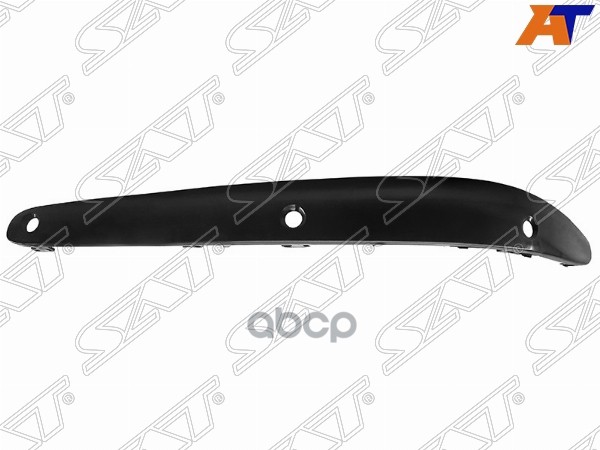 Молдинг бампера Mercedes-Benz E-Class 02-06 (Спереди/ Слева/ Под сонары(парктроники)/ ELEGANCE) Sat арт. ST-MD57-000M-A2