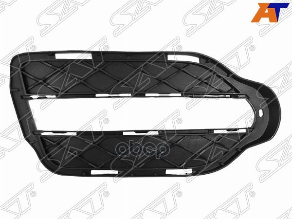 Решетка в бампер Mercedes-Benz GLK-Class 12-15 (Справа/ под ДХО) Sat арт. ST-MD75-000G-B1