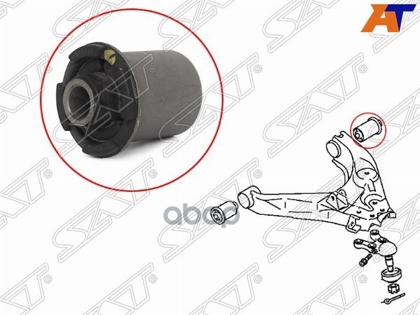 Сайлентблок рычага Mitsubishi Delica 94-07 / L400 94-06 Sat арт. ST-MR112711