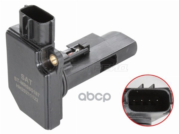 Датчик расхода воздуха Mitsubishi Lancer 07-17 / Outlander 02-12 Sat арт. ST-MR985187