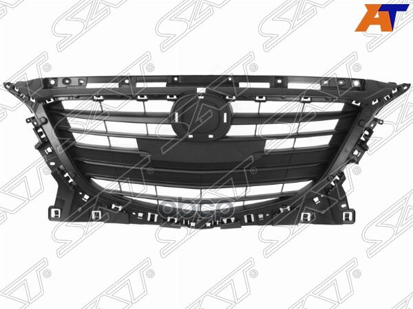 Решетка радиатора Mazda 3 13-16 / Axela 13-16 Sat арт. ST-MZV9-093-0