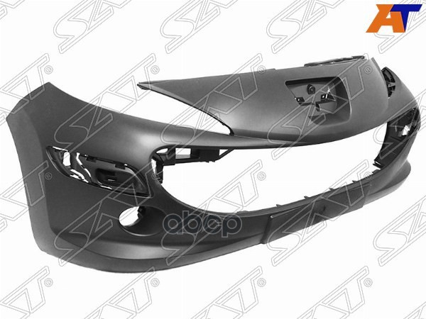 Бампер Передний Peugeot 207 06-09 (Под Птф) Sat арт. ST-PG27-000-0