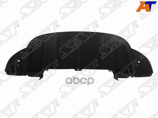 Спойлер бампера Porsche Cayenne 10-14 (Спереди) Sat арт. ST-PR02-000S-0