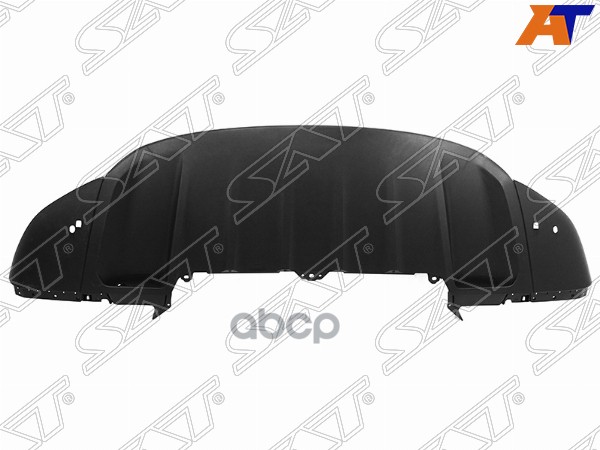 Спойлер бампера Porsche Cayenne 14-18 (Спереди) Sat арт. ST-PR02-000S-A0