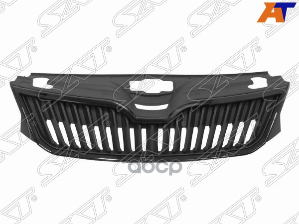 Решетка радиатора Skoda Rapid 12-20 (С чёрным молдингом) Sat арт. ST-SDR1-093-A0