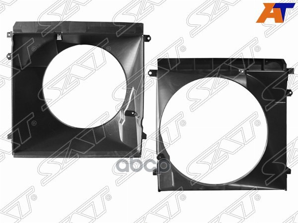 Диффузор Toyota Land Cruiser Prado (J150) 09-20 / 4Runner 09-24 Sat арт. ST-TY12-200-A0