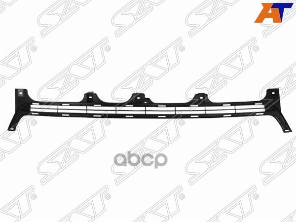 Решетка в бампер Toyota Land Cruiser Prado (J150) 13-17 Sat арт. ST-TY150-000G-A0