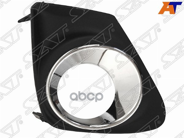 Оправа ПТФ Toyota Corolla (E150) 10-13 / Corolla USA (E150) 10-13 (Справа/ Хром) Sat арт. ST-TY29-219-A1