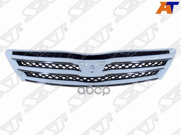 Решетка радиатора Toyota Allion (T240) 01-04 (с хром молдингом/ Белая) Sat арт. ST-TY47-093-C0