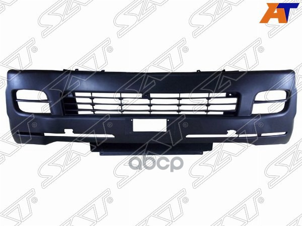 Бампер передний Toyota Hiace 04-10 / Quantum 04- (Широкая кабина) Sat арт. ST-TY74-000-0