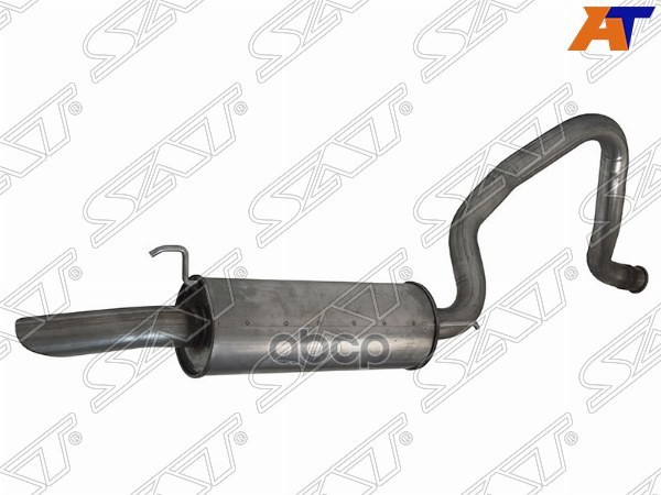 Глушитель Toyota Land Cruiser (J100) 98-07 / Lexus LX 98-07 (Задняя часть/ 2UZ-FE/1HDFTE) Sat арт. ST-TY90-998-B0