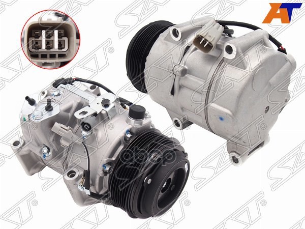 Компрессор Кондиционера Toyota Highlander 07-13 / Kluger V 07-13 Sat арт. ST-TYG2-396-0