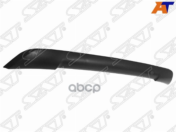 Накладка бампера Toyota RAV4 (XA40) 15-19 (Спереди/ Снизу/ черная) Sat арт. ST-TYY4-000M-A0