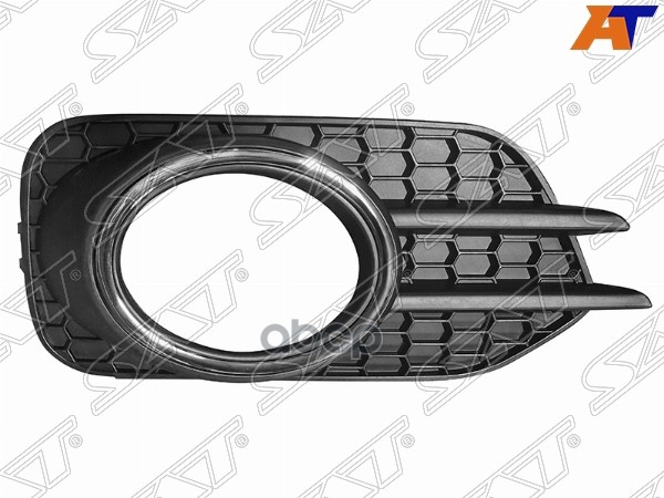 Оправа ПТФ Volkswagen Tiguan 11-17 (Справа/ Версия Внедорожник/ Хром ободок) Sat арт. ST-VW70-219-D1