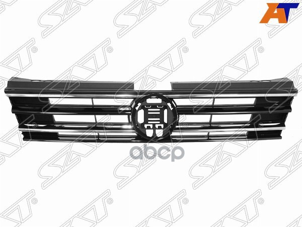 Решетка радиатора Volkswagen Tiguan 16-21 Sat арт. ST-VW71-093-0