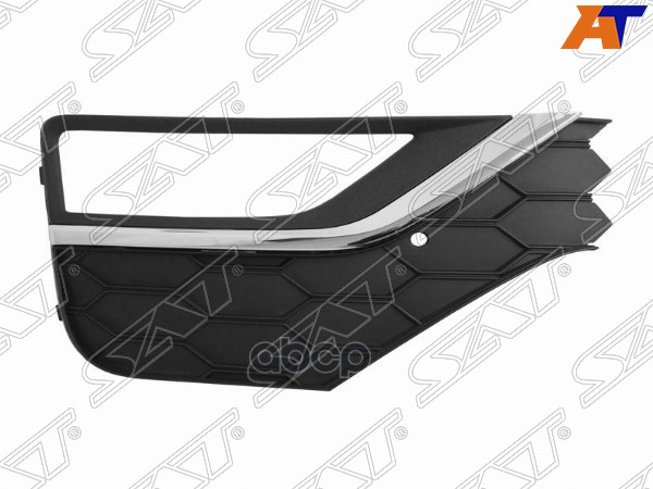 Оправа ПТФ Volkswagen Amarok 16-20 (Справа/ Под молдинг(и)) Sat арт. ST-VWA1-219-B1
