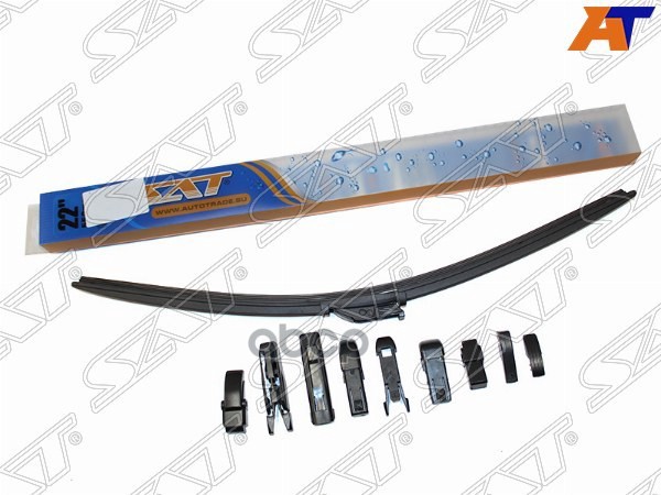 Щетка стеклоочистителя (бескаркасная/ 22 (550мм)) Sat арт. ST-WB2-22-LHD