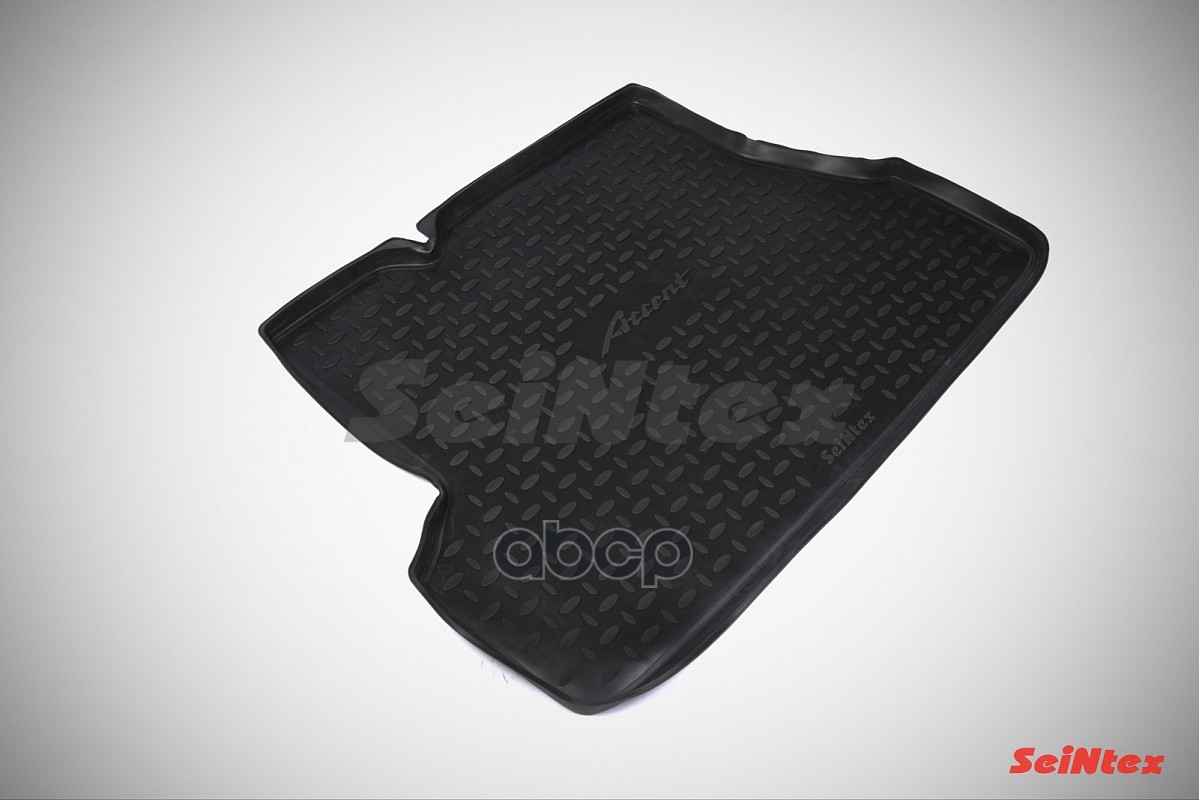 Коврик В Багаж. Hyundai Accent (Полимерн.) (Шт) Seintex арт. 01255