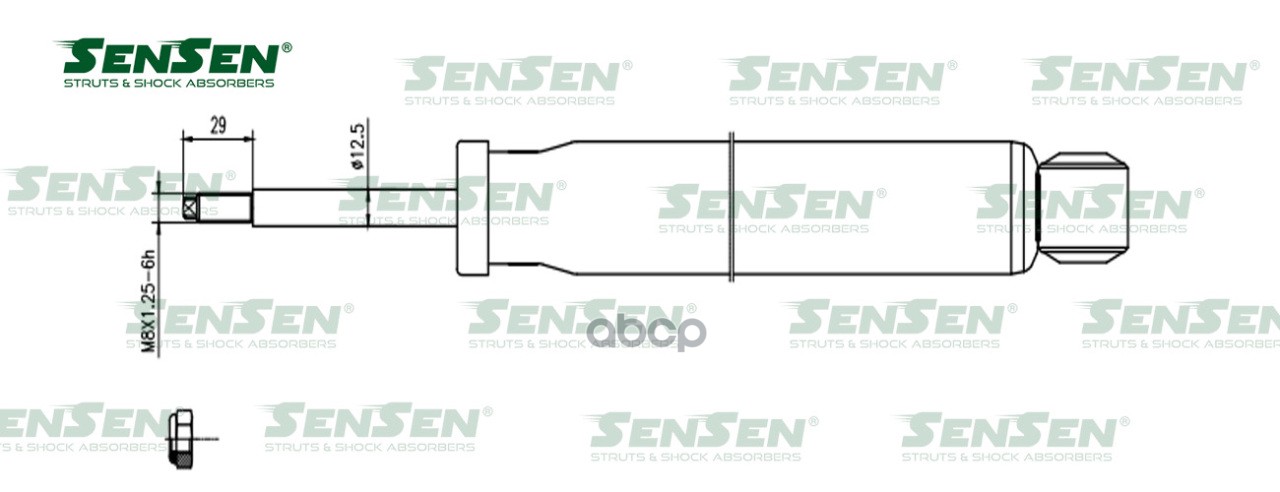 Амортизатор зад Ford Kuga 32130553 Sensen арт. 32130553