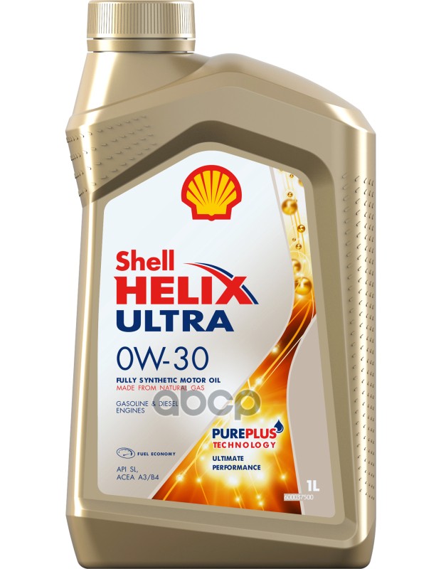 Shell Масло Моторное Shell Helix Ultra 0W30 1Л
