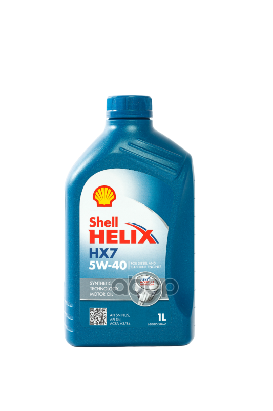 Shell Масло моторное Shell HELIX HX7 5W-40 1л (550070318T124) 550053739