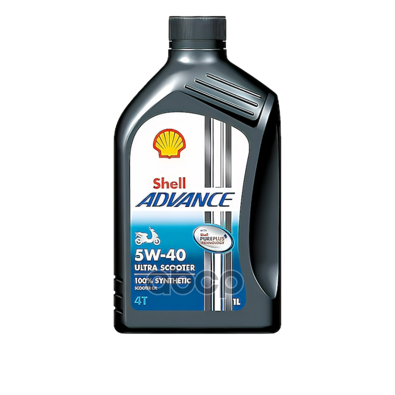 Масло Моторное 5W40 1L Advance 4T Ultra Scooter Shell арт. 550053813