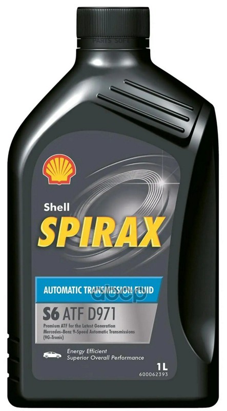 Масло трансмиссионное Spirax S6 ATF D971 1л 550058248 Shell арт. 550058248