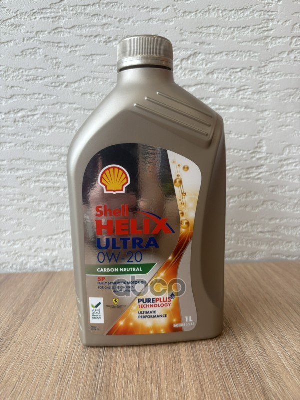 Shell Моторное масло Shell Helix Ultra SP 0W-20 1л 550075628