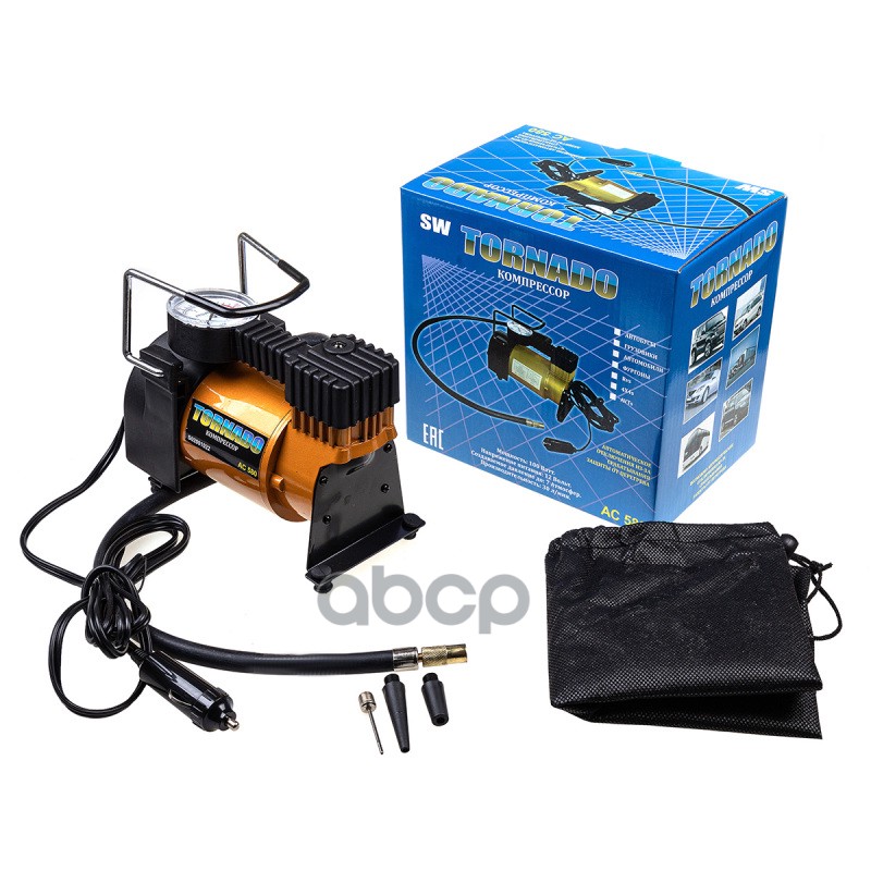 Компрессор Торнадо Ac-580 Sw 30Л/Мин, Металл, Skyway S02001022 Skyway арт. S02001022