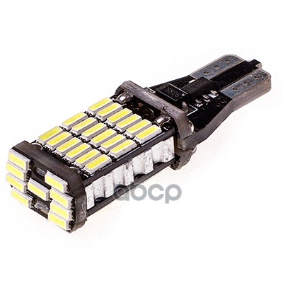 Лампа Светодиодная T15 (W16w) 12V 45Smd Диодов 1-Конт Биполярная С Обманкой Белая Skywa Skyway S08201239 Skyway арт. S08201239