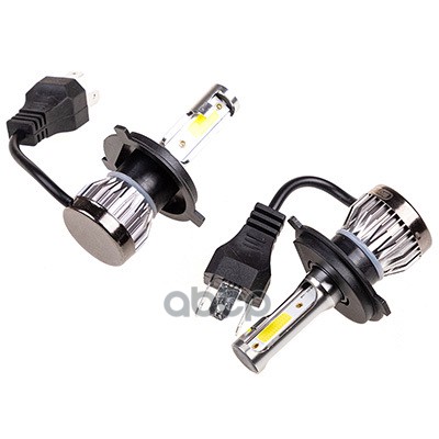 Лампа Светодиодная H4 (Mini) 12/24V 13W 6000K 1500Lm 1-Конт. 2Шт.  Skyway Skyway арт. s08701010