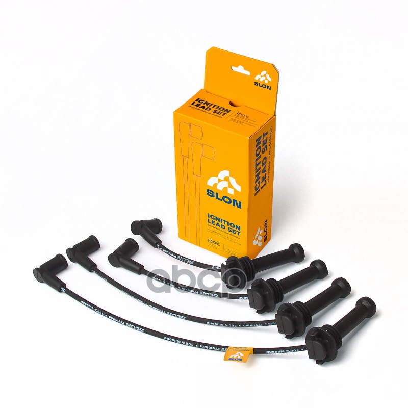 Комплект высоковольтных проводов для автомобилей Ford Focus II (1.4-1.6), Mondeo IV (1.6 16V), Fusio Slon арт. SLN018