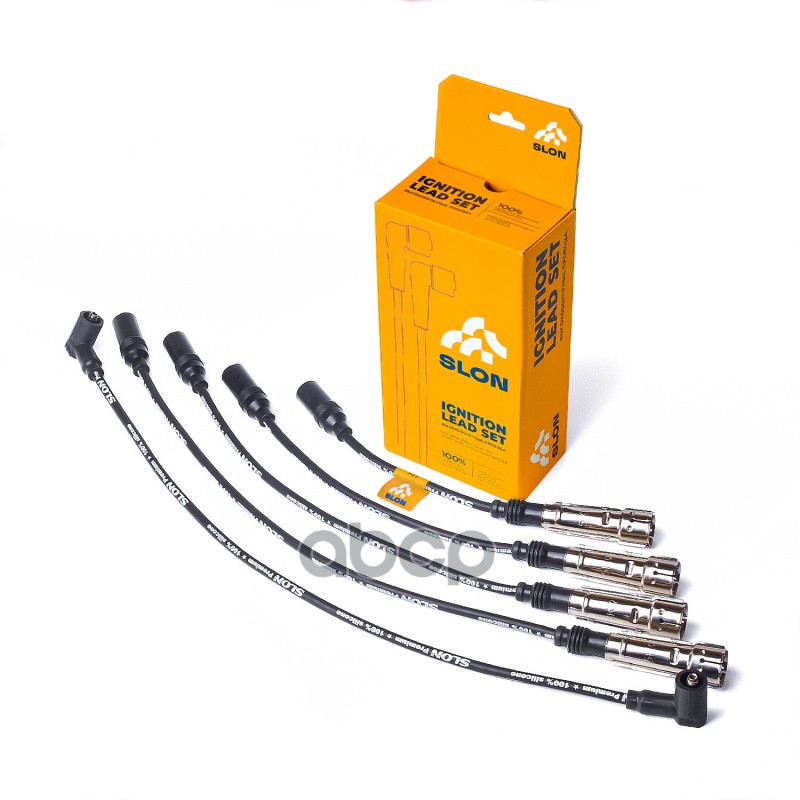 Комплект высоковольтных проводов для авт. Audi 80  VW Passat  Polo  Jetta  Golf  Seat Ibiza  Toledo Slon арт. sln.038