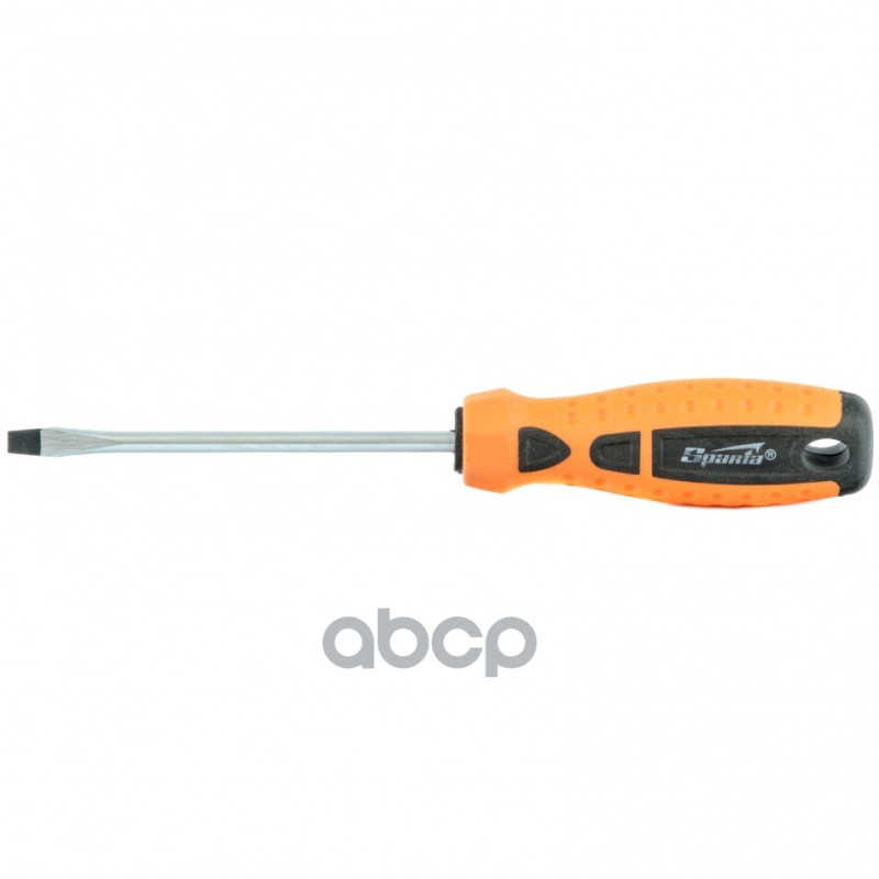 Отвертка Point, Sl5, 0X100 Мм, Crv, 2-Х Компонентная Рукоятка Sparta 11766 Sparta арт. 11766