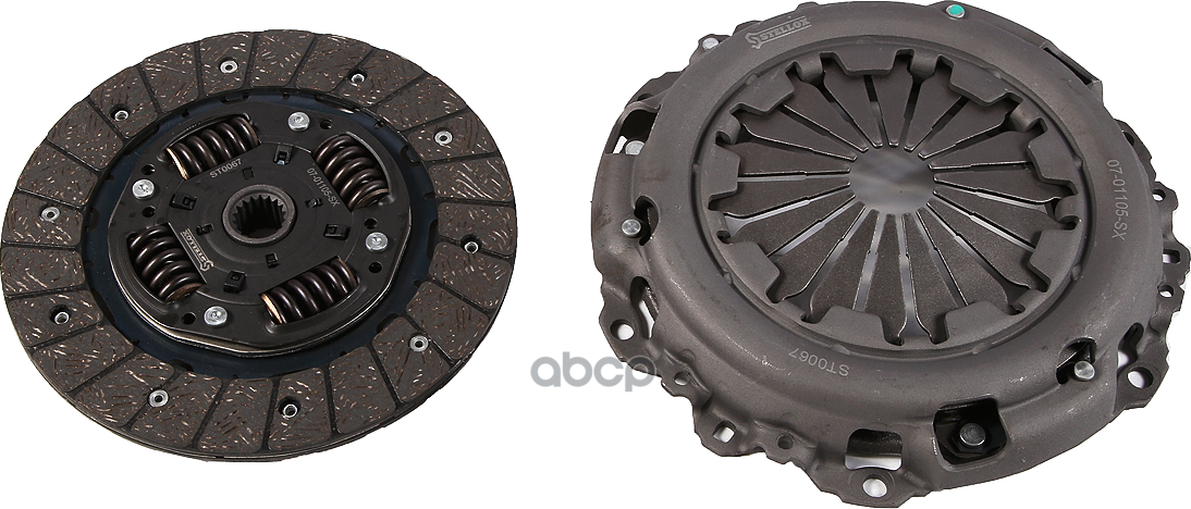 К-кт сцепления Citroen C2/C3/C4, Peugeot 307 1.6 16V 01> Stellox арт. 0701105SX