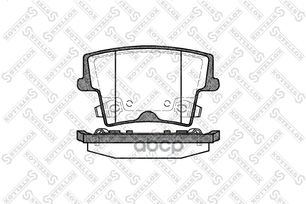 Колодки Дисковые Торм. Задн.  1138008Sx Stellox арт. 1138008SX