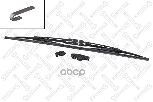 щётка стеклоочист. универс450mm/18' Audi,Fiat,Ford,Honda,Kia,Mazda, 118450SX Stellox арт. 118450SX
