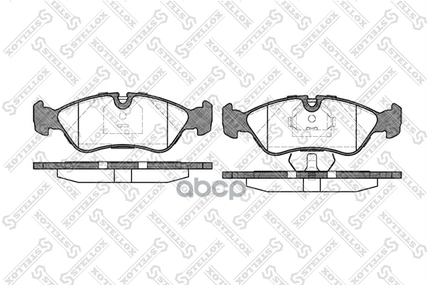 колодки дисковые пOpel OmegaA 1.8-2.3TD 88-94/Vectr 297030SX Stellox арт. 297030SX