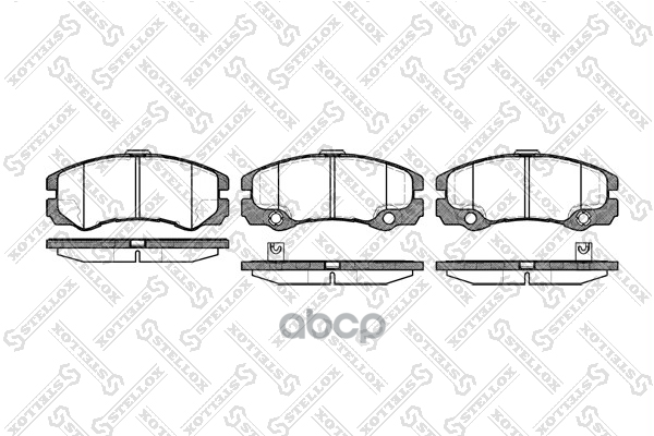 Колодки Дисковые П. Opel Frontera 2.2I/3.2I Stellox 436 032-Sx Stellox арт. 436032_SX