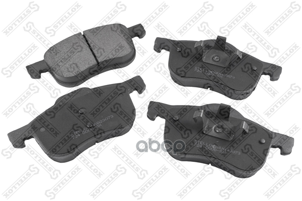 Колодки тормозные дисковые™STELLOX 724000BSX Stellox арт. 724000BSX