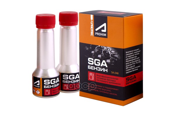 Многофункциональная присадка для бензина SGA 2*50мл Suprotec арт. 122875