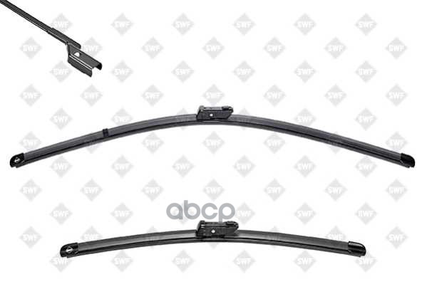 Щетки Стеклоочистителя Бескаркасные Visioflex (Ком-Кт) 550+500 Мм Jeep Renegade - Merc 119349 Swf арт. 119349