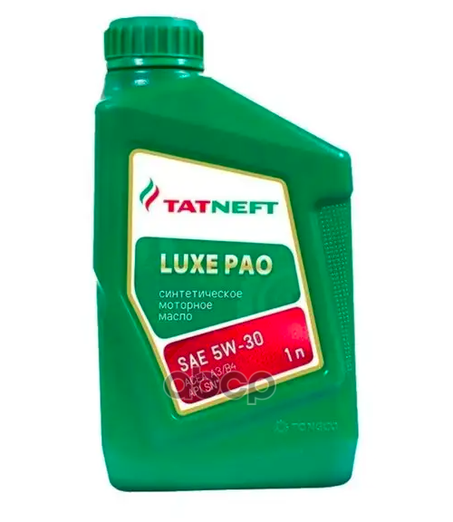 TATNEFT Масло Моторное Luxe Pao 5W30, 1Л Tatneft 4650229680871