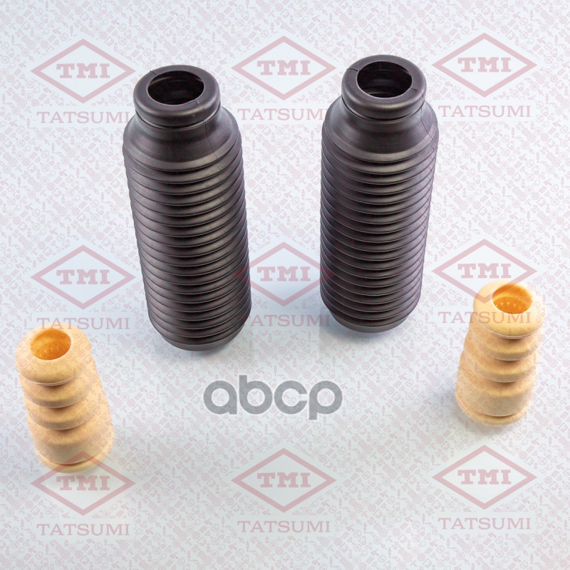 Комплект защитный амортизатора переднего (2 пыльн.+2 отб.) TATSUMI арт. TAH1213