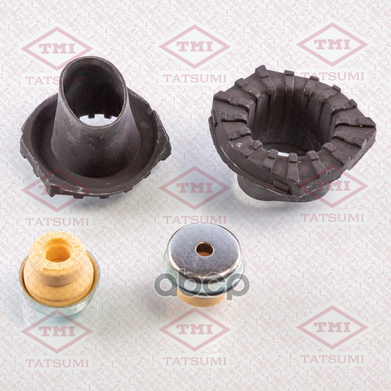 Комплект защитный амортизатора заднего (2 пыльн.+2 отб.) TATSUMI арт. TAH1253